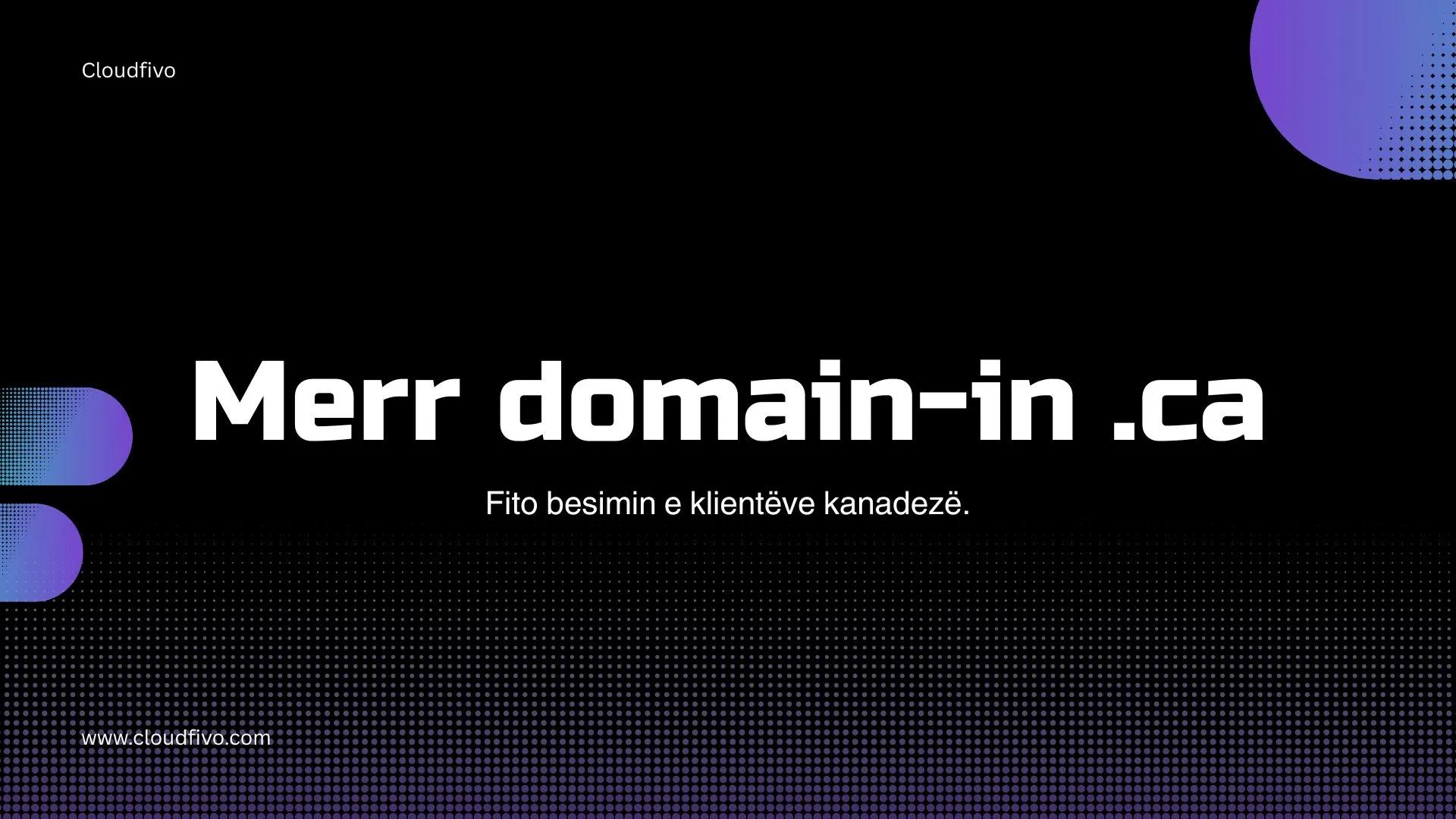 domain .ca