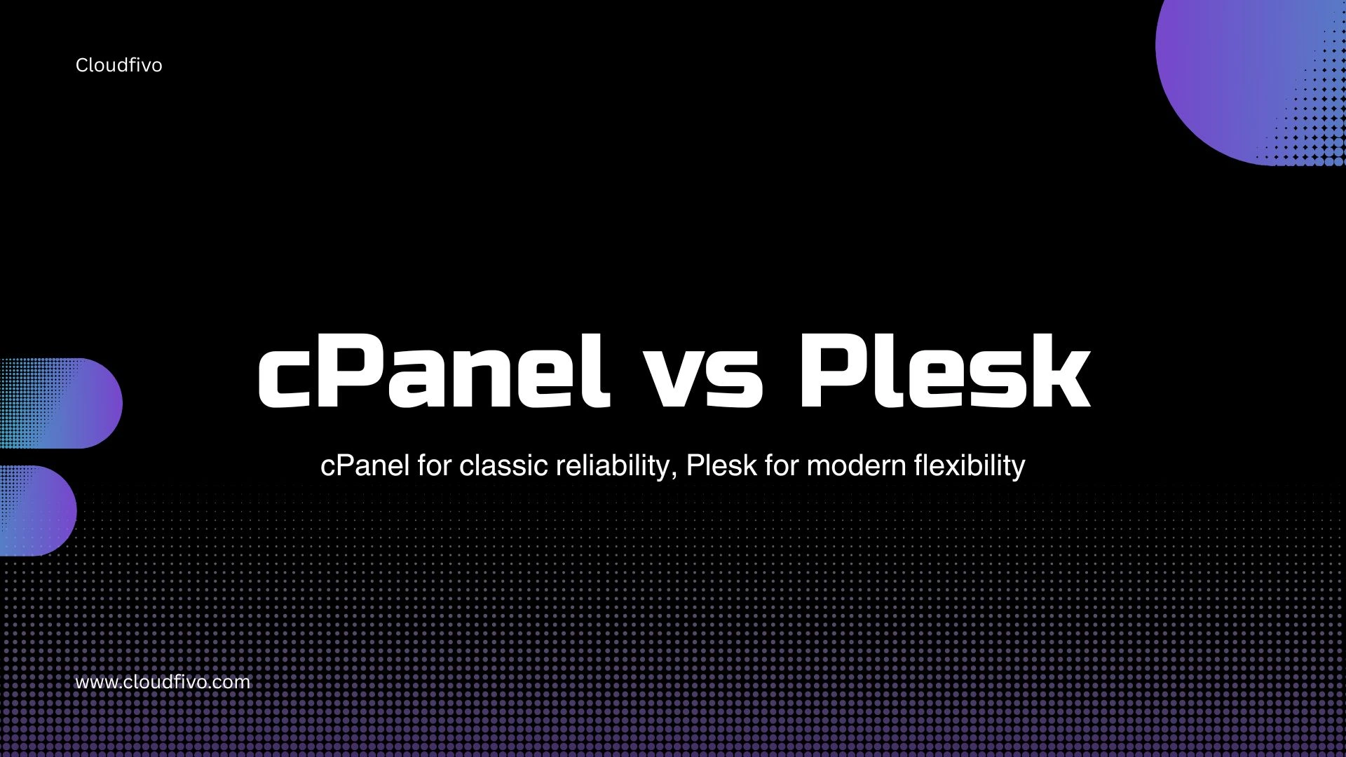 cPanel vs Plesk