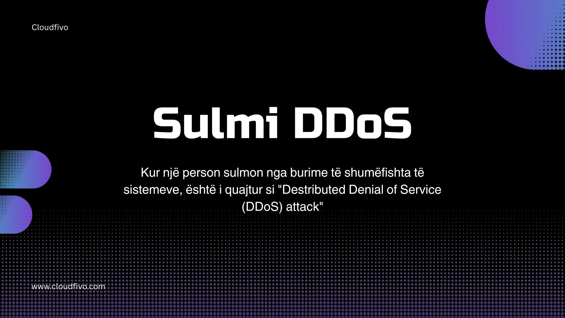 sulmi ddos