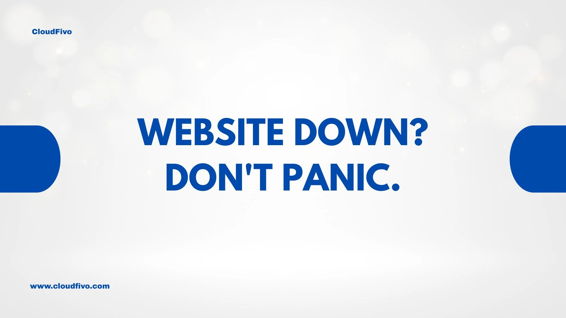 why is my website down